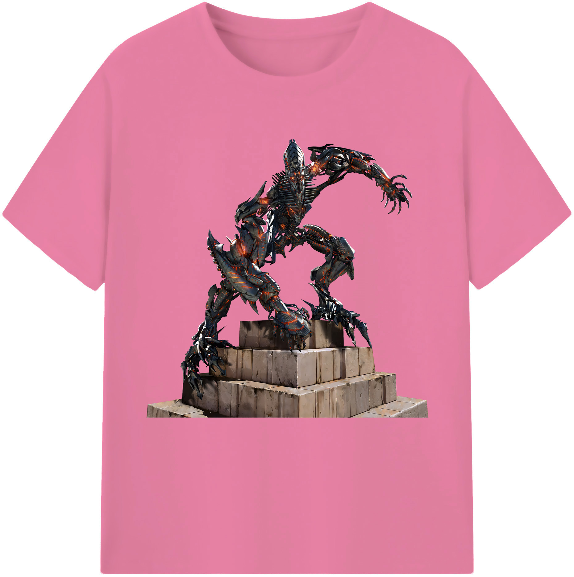 （画像用） Transformers トランスフォーマー 綿100％半袖Tシャツ（フロントプリント）